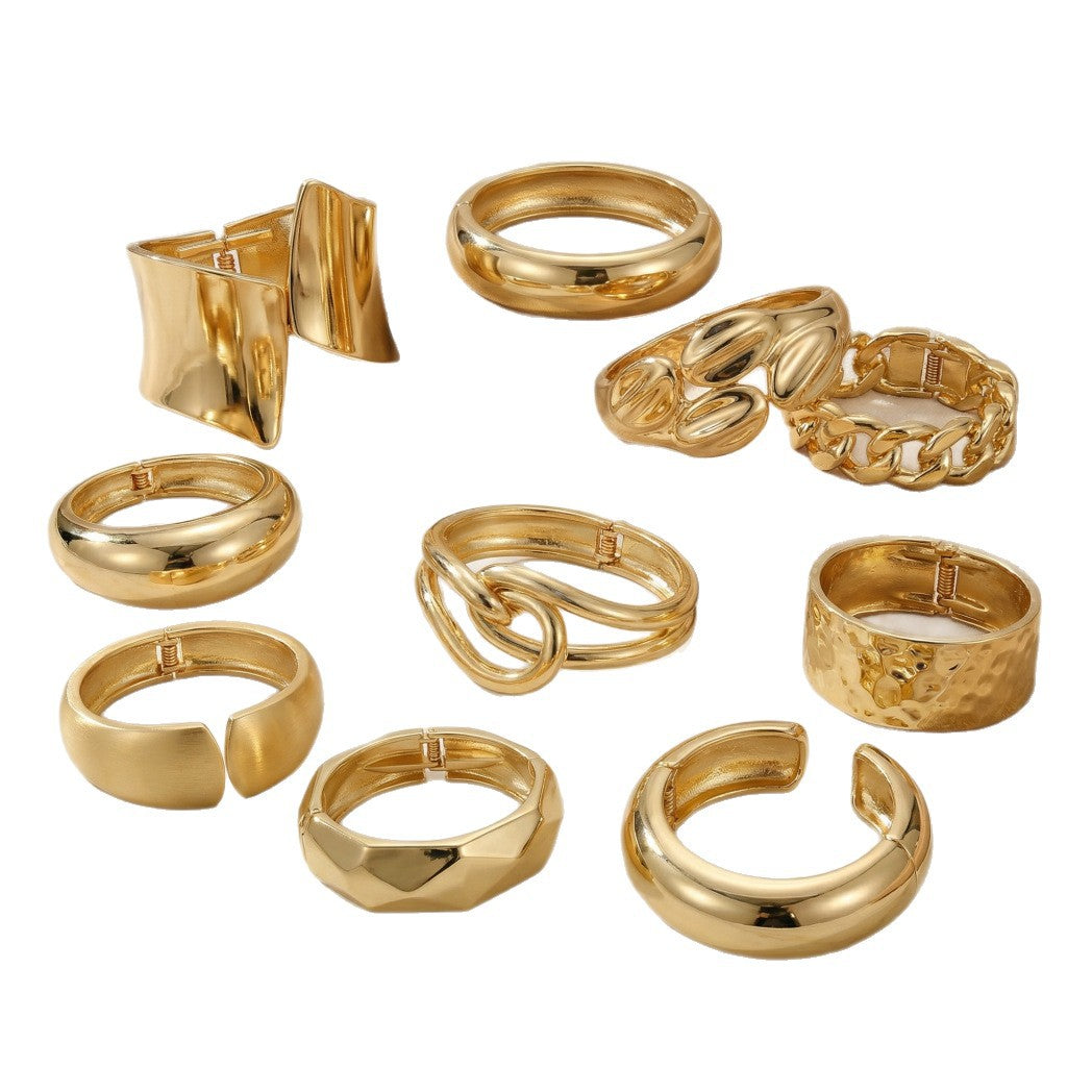 Women's Fashion Luxury Elegant Vacuum Plating Light Bracelet