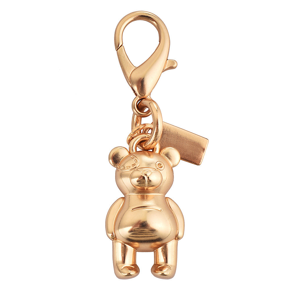 Fashion Temperament Personality Titanium Steel Gold Plated English Jewelry Accessories