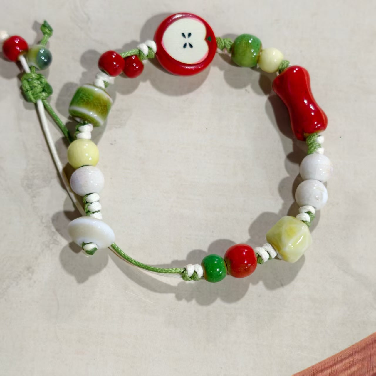Women's & Men's Chinese Holiday Gift Ceramic Simple Personality Bracelet