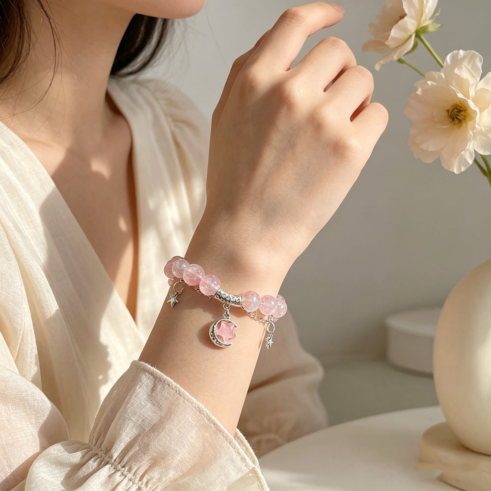 Summer Glaze Female Color Dopamine Temperamental White Bracelets