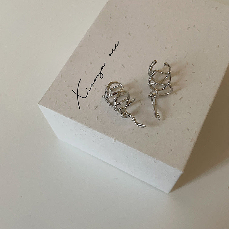 Women's Bow Ear Clip Niche Design Elegant Rings