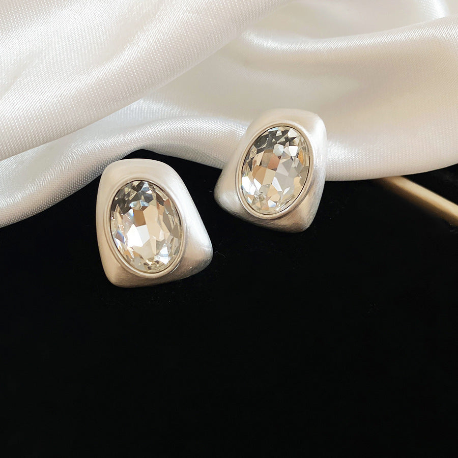 Women's Needle Zircon Bow Water Drop Tassel Simple Fashion Stud Earrings