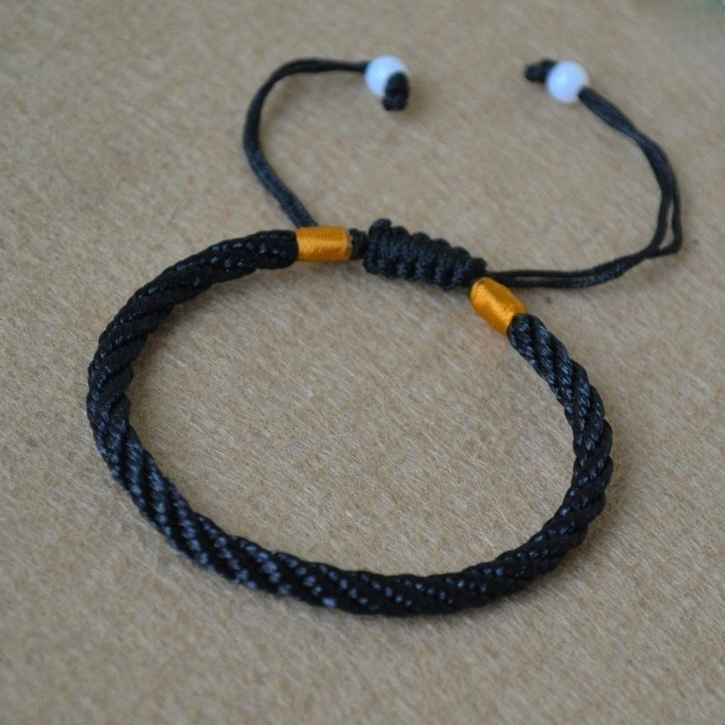 Women's & Men's Dragon Boat Festival Colorful Rope Ethnic Carrying Strap Bracelet