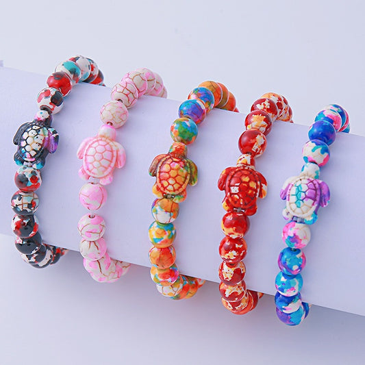 Gender Camouflage Turquoise Niche Ocean Turtle Bracelet