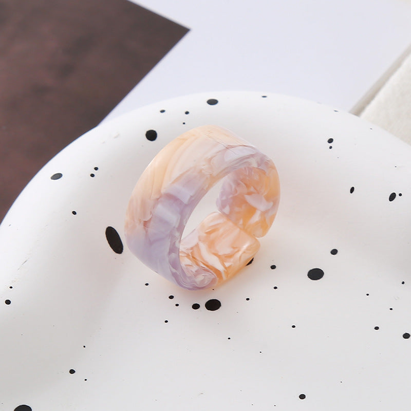 Female Sweet All Match Index Finger Circle Ring