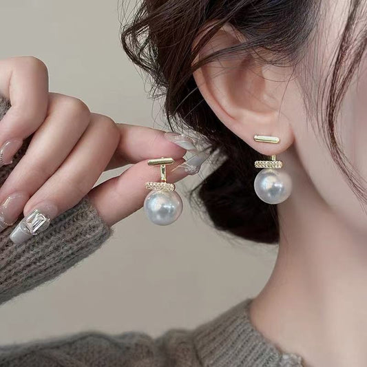 Women's Champagne Beads Zircon Affordable Luxury Fashion Ear Line