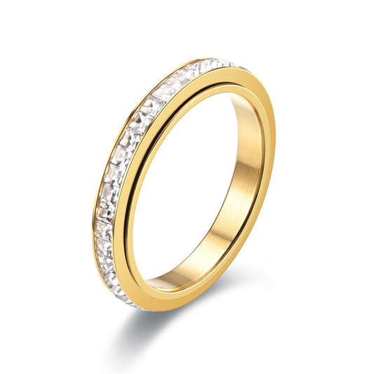 Circle Small Square Diamond Niche Decompression Can Rings