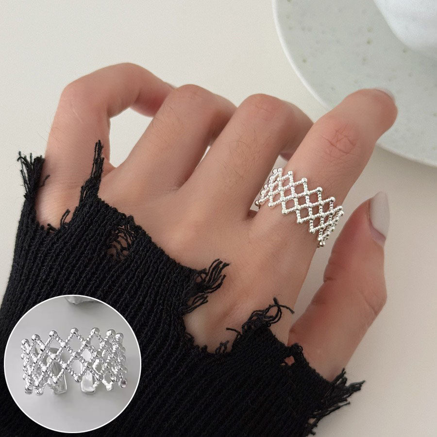Women's Style Temperament Water Drop Retro Stylish Rings