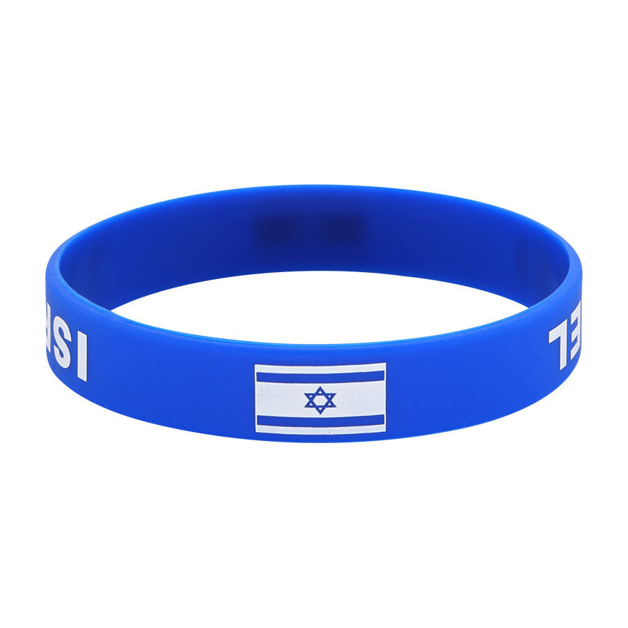 Israel Flag Sports Games Energy World Cup Football Fans Bracelets