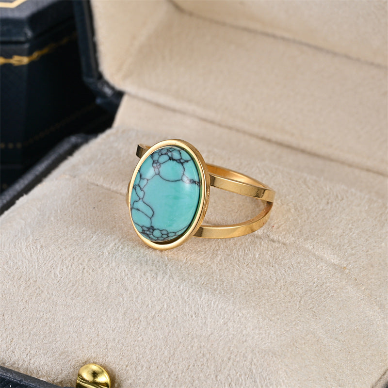Women's & Men's Couple Fashion Exquisite Finger Shank National Ring