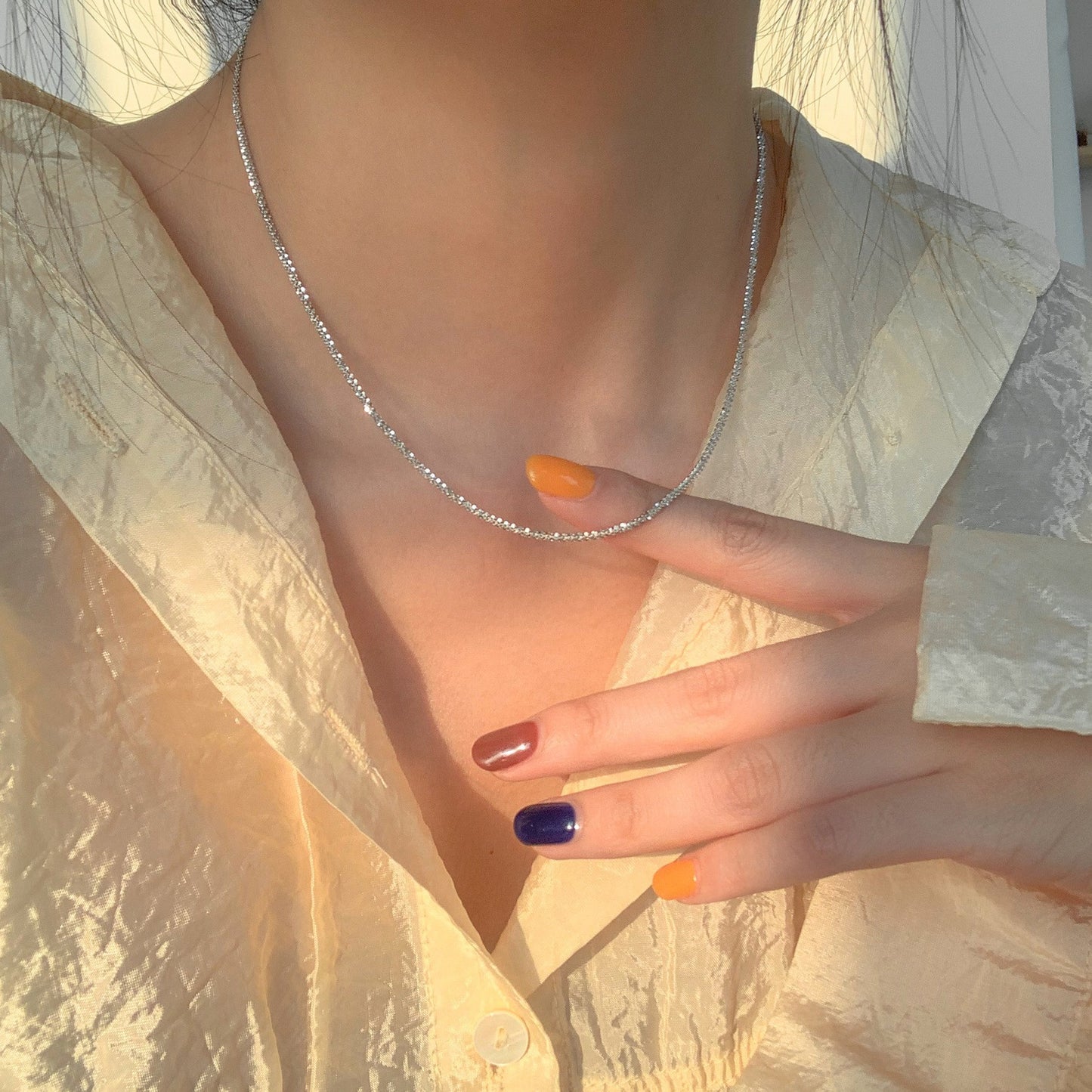 Women's High-grade Butterfly Gift For Niche Bag Light Luxury Necklaces