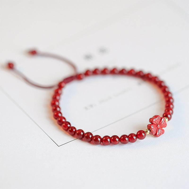 Agate Beads Female Hand-woven Design Gift Bracelets