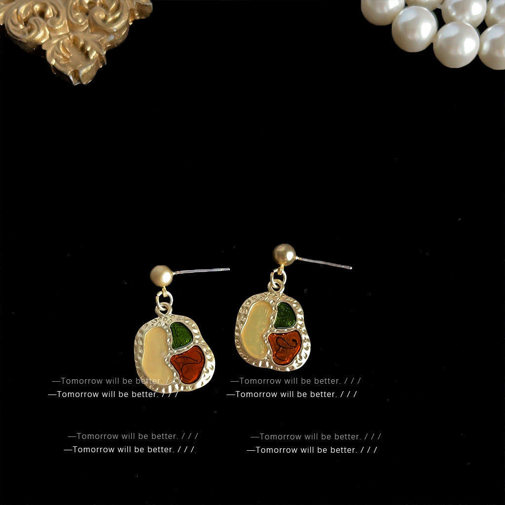 Retro High-grade Special Interest Light Luxury Earrings