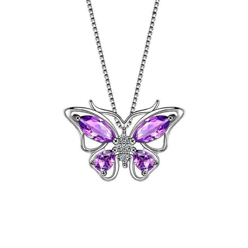 Elegant Ear Twin Animal Clavicle Chain Jewelry Set