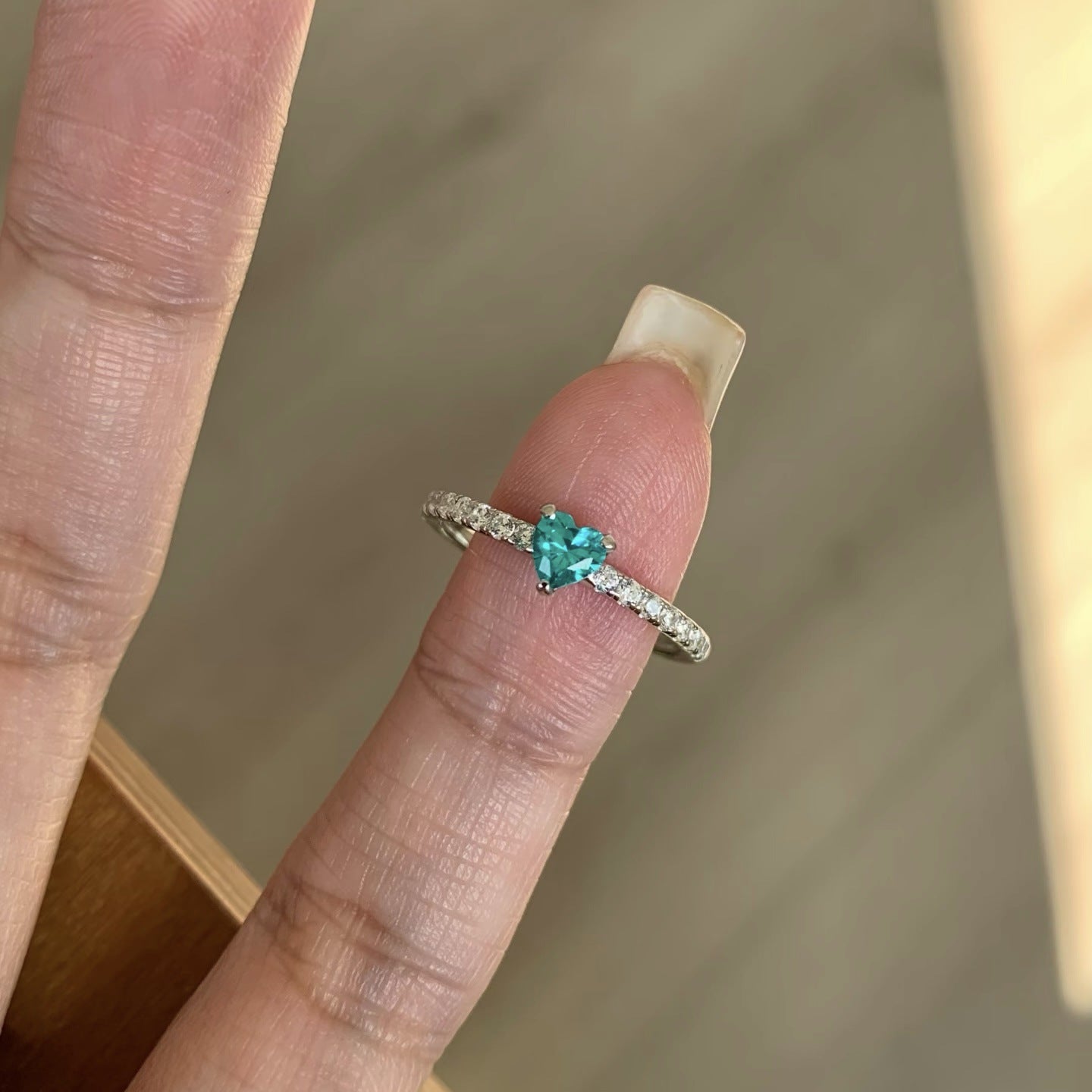 Women's Summer Simple High-grade Light Luxury Index Rings