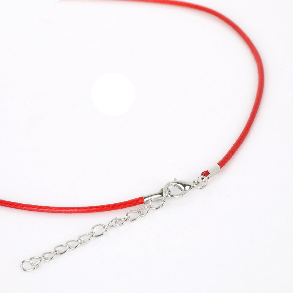 Line Leather String Colors Single Rope Pendants