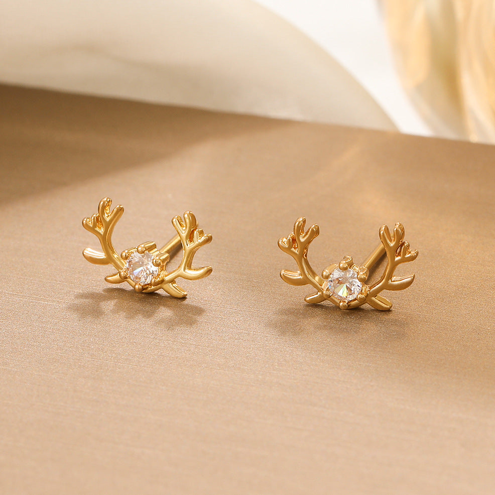 Women's Pearl For French Entry Lux Butterfly Earrings