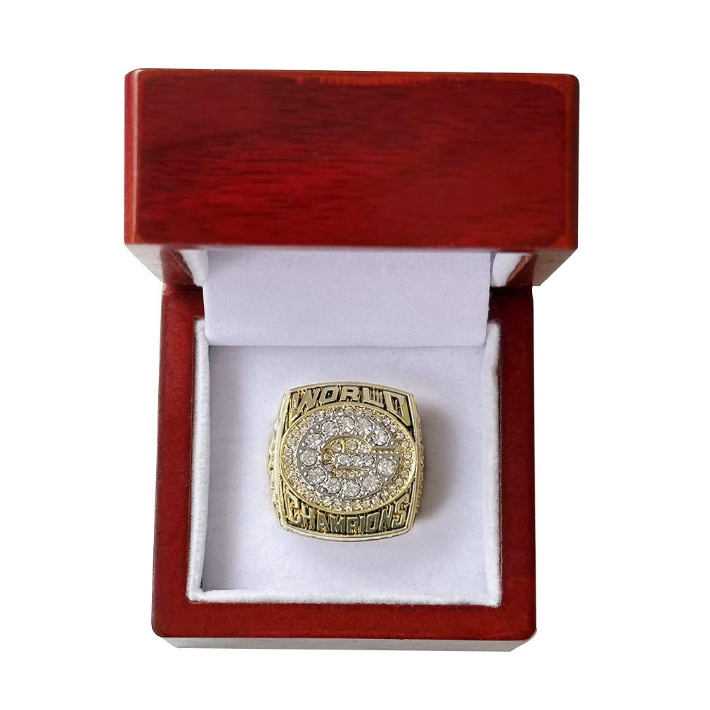 Covering Technique Champion Super Bowl Rugby Ring