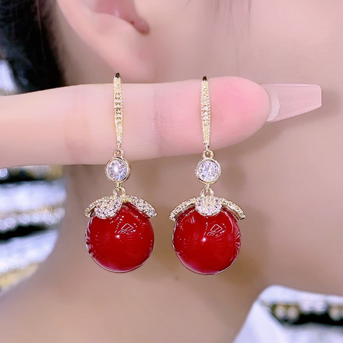 Trendy Niche Design Light Luxury High-grade Earrings