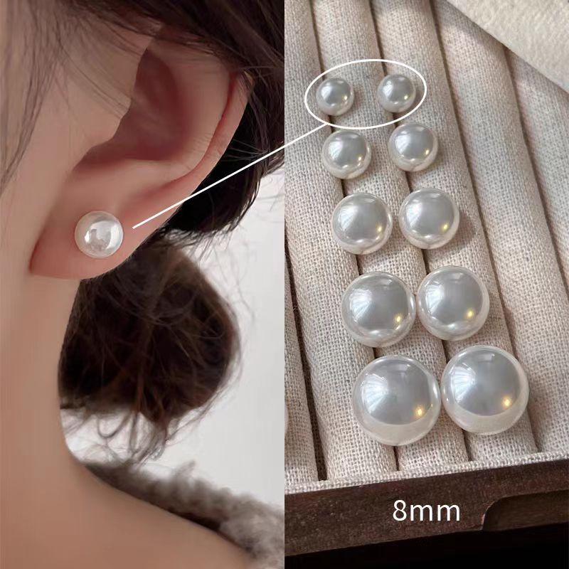 Light Pearl Female Needle Luxury Temperament Niche Earrings