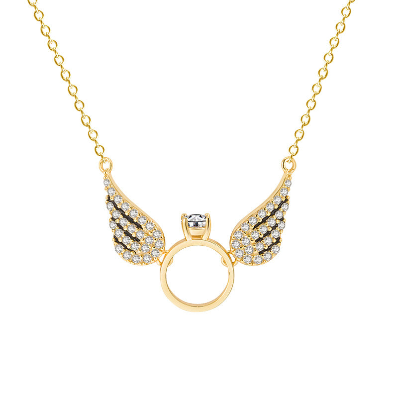 Wings Niche High Sense Temperament Wild Mori Style Necklaces