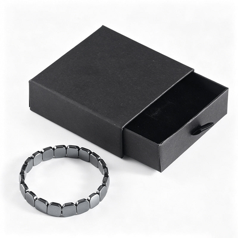 Men's Iron Ore Haematite Magnetic Retro Minority Bracelet