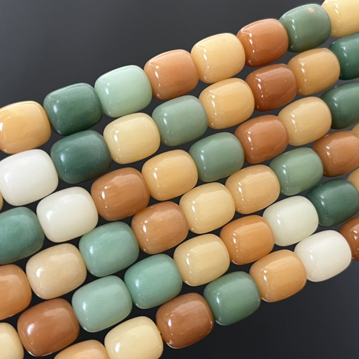 Bodhi Candy Color Single Circle Pliable Temperament High Throw Three Bracelets