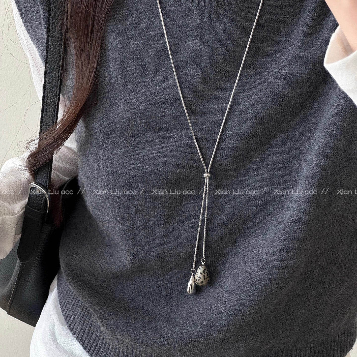 Women's Flower For Light Luxury Minority Design Vintage Sweater Chain Everyday Necklace