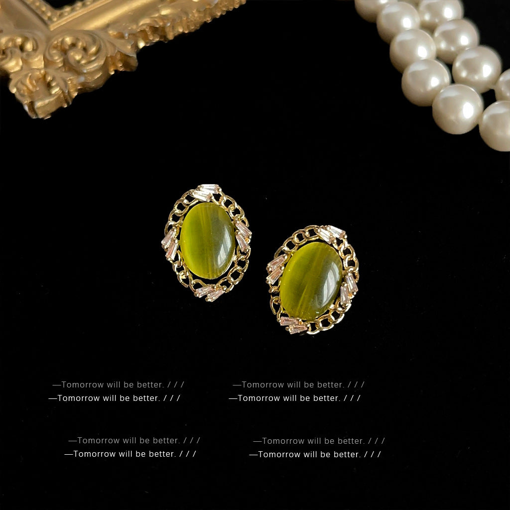 Retro High-grade Special Interest Light Luxury Earrings