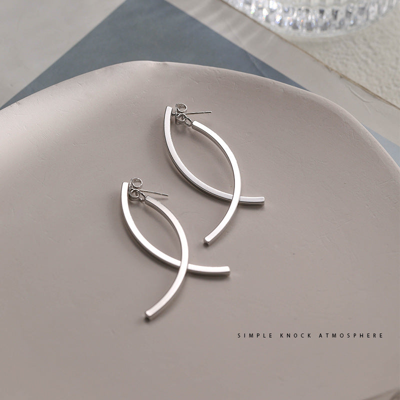 Unique Fashionable Temperament Niche Personality Design Earrings
