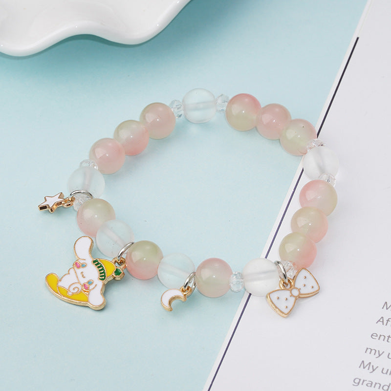 Korean Style Graceful Cute Crystal String Bracelet