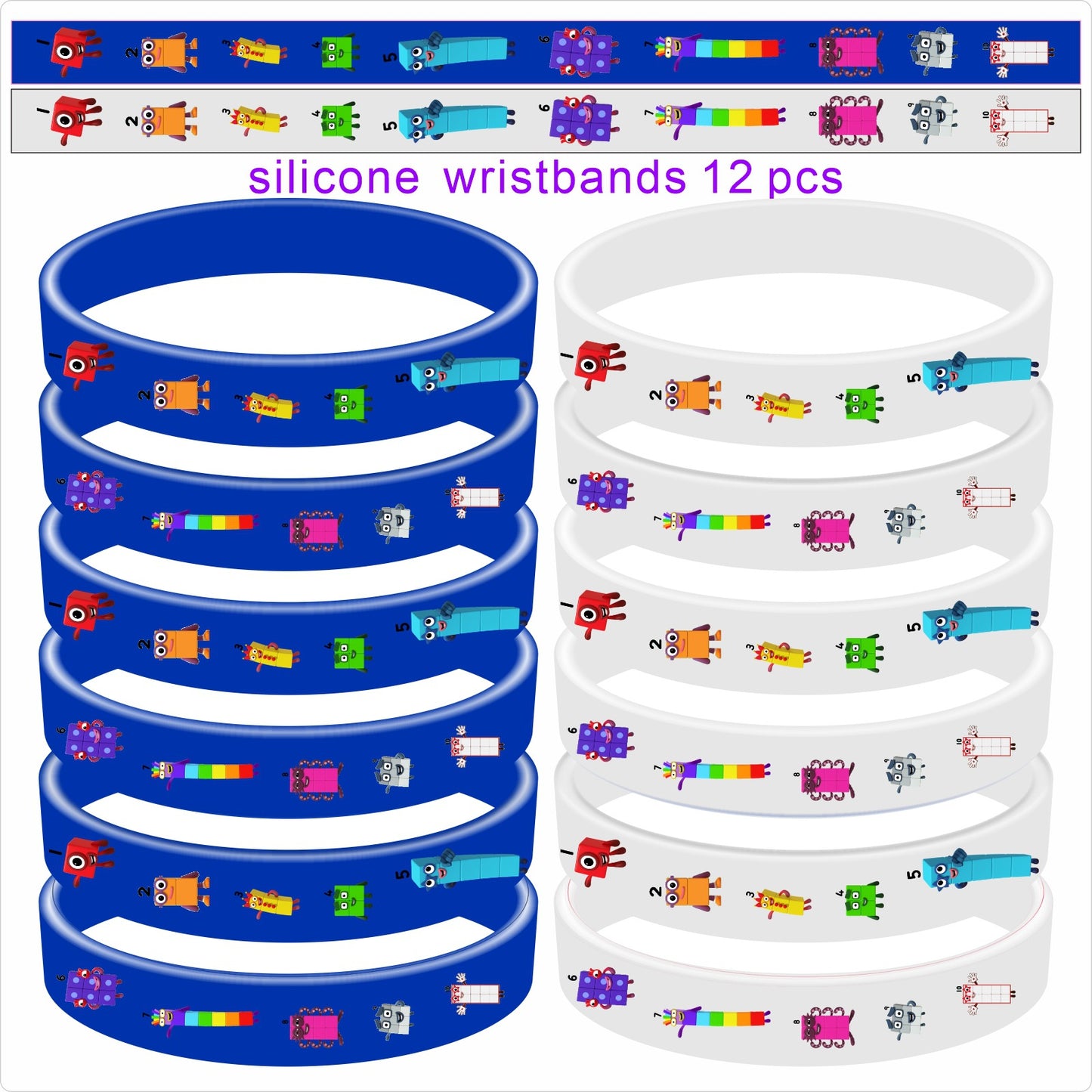 Cartoon Silicone Anime Surrounding The Game Wrist Bracelets