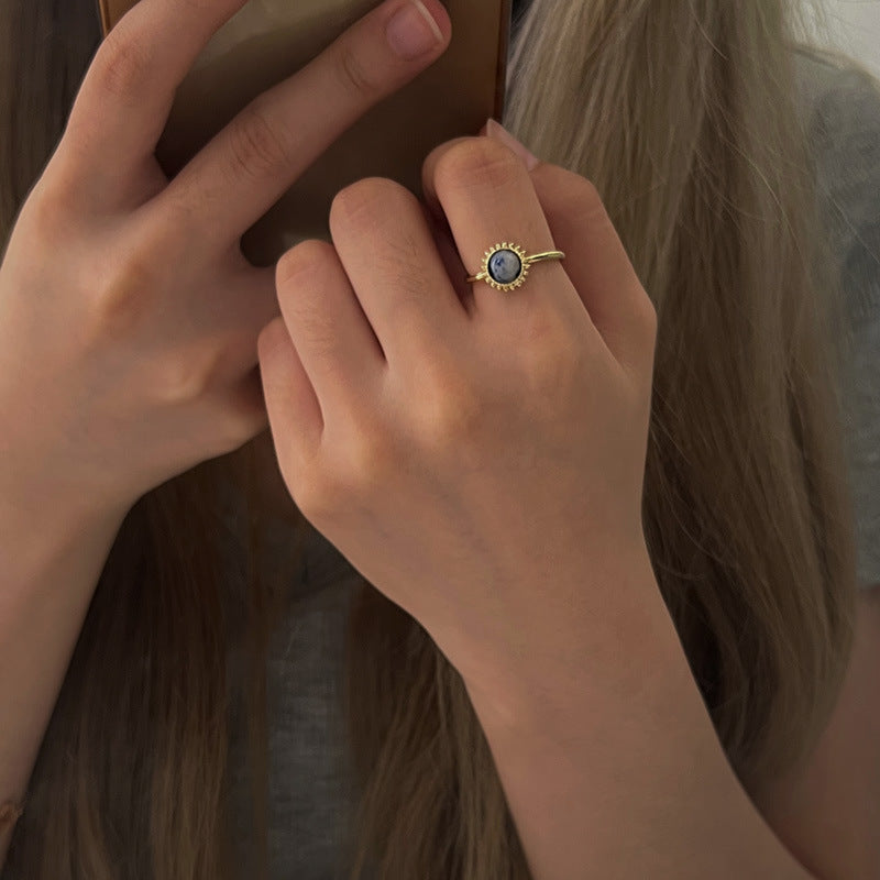 Female High Sense Graceful Fashionable Index Finger Rings