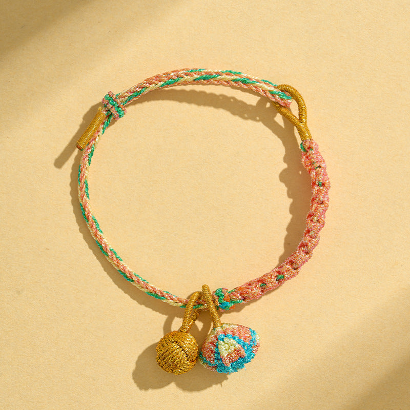 Children's Dragon Boat Festival Colorful Rope Hand-woven Small Bracelets