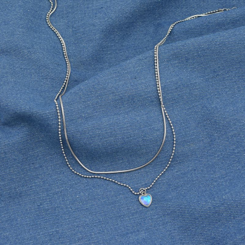Women's Layer Twin Titanium Steel For Trendy Necklace