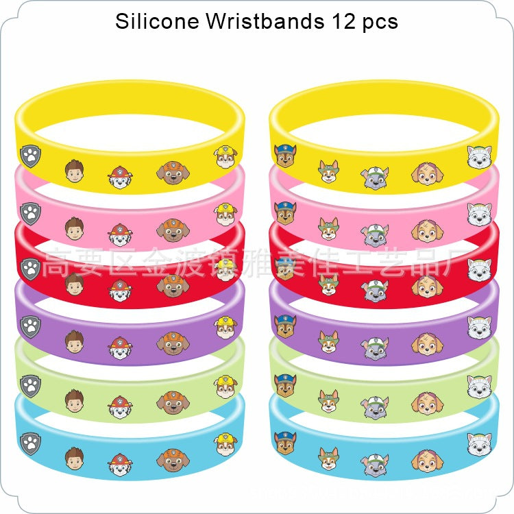 Cartoon Silicone Anime Surrounding The Game Wrist Bracelets