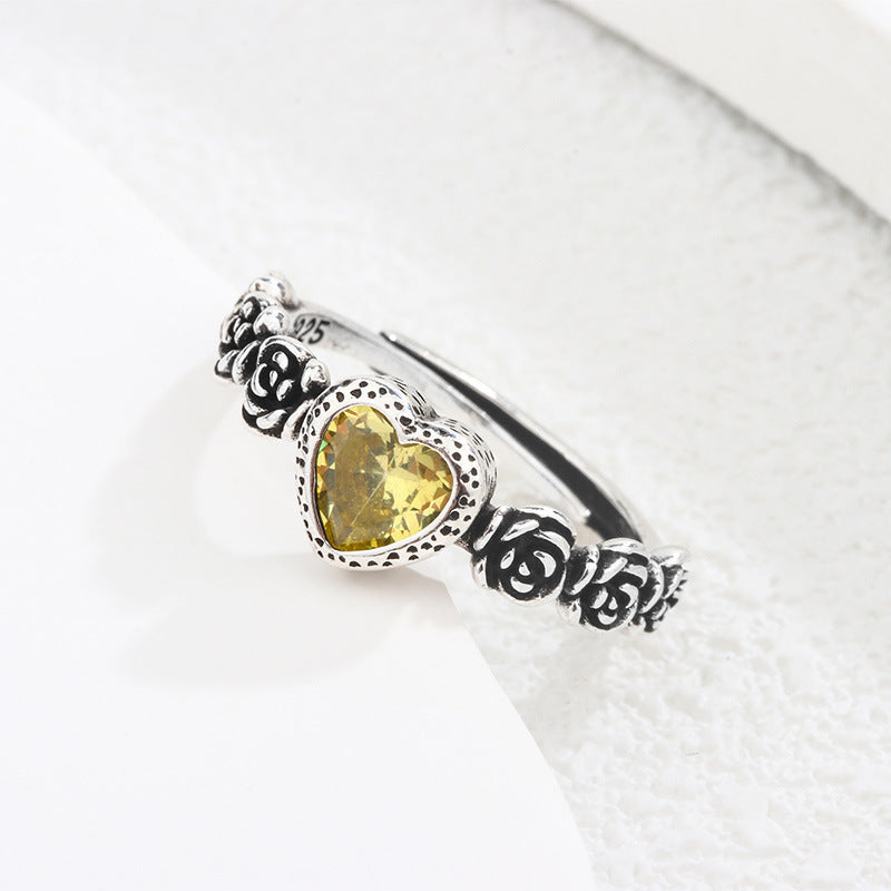 Korean Style Vintage Little Fresh Sweet Rings