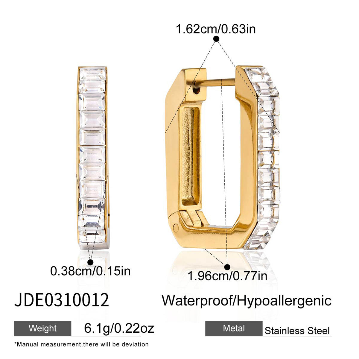 Zircon Unique Beautiful Light Luxury High Rings