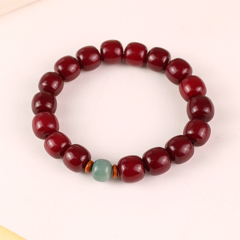 Bodhi Candy Color Single Circle Pliable Temperament High Throw Three Bracelets