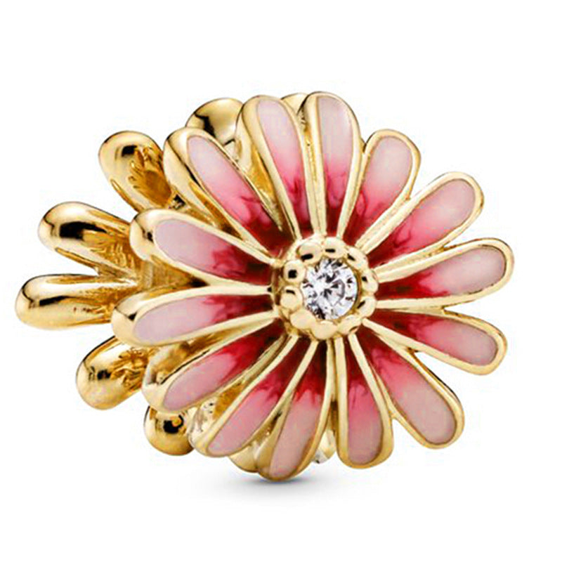 Innovative Stylish Pink Beaded Daisy Fashion Jewelry Accessories