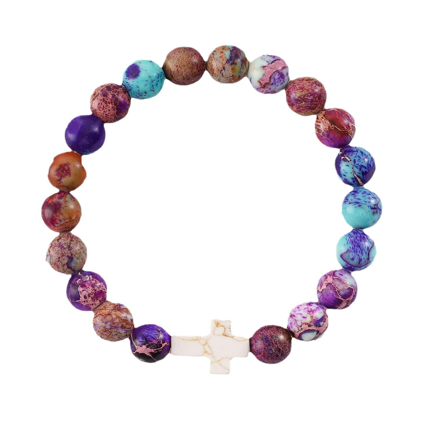 Emperor Stone Colorful Gift Graduation Purplish Bracelets