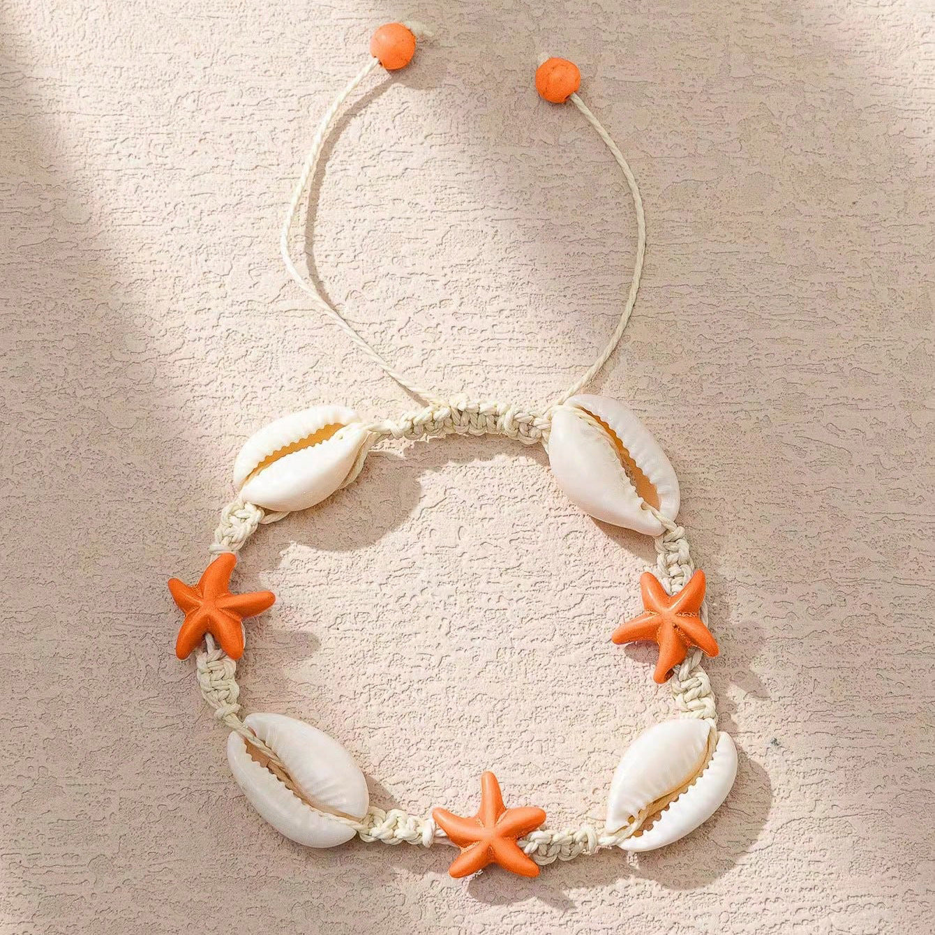 Holiday Ocean Style Cartoon Shell Design Starfish Necklaces