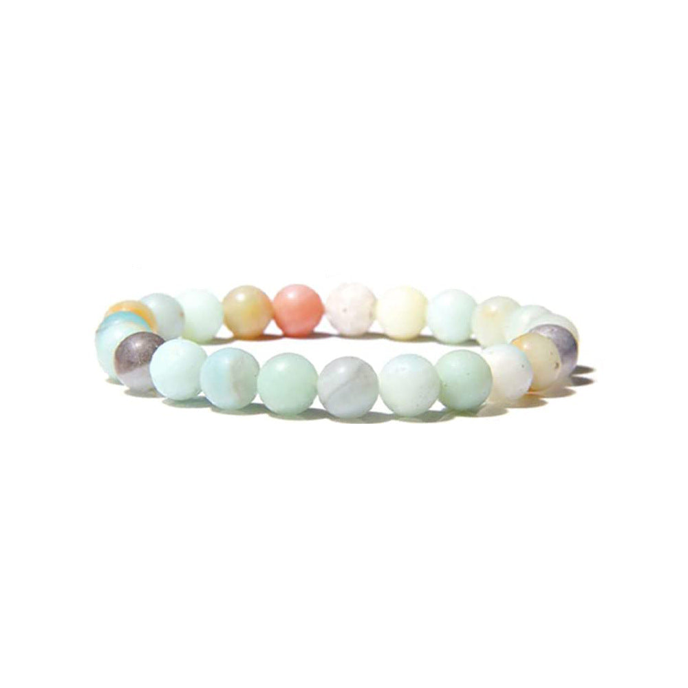 Women's & Men's Mm Natural Gemstone Outdoor Yoga Stretch Beads Bracelet