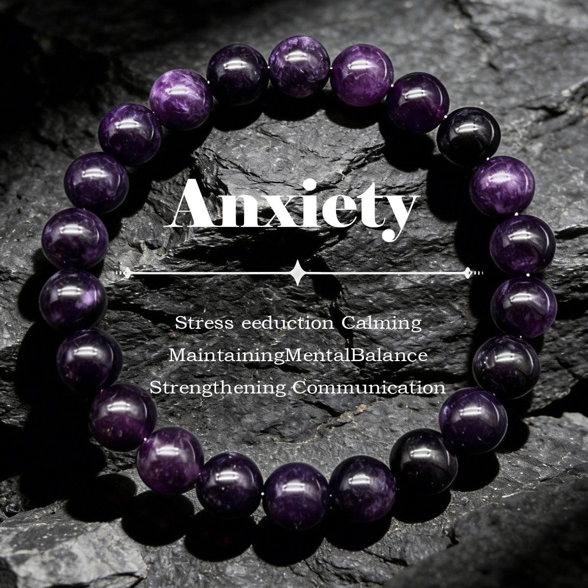 Tigereye Natural Stone Beaded Crystal Unisex Bracelet