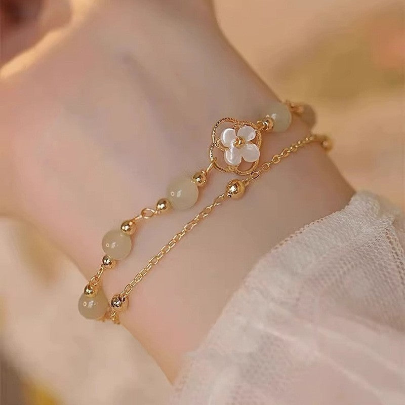 Lucky To Light Luxury Minority Exquisite Birthday Bracelets