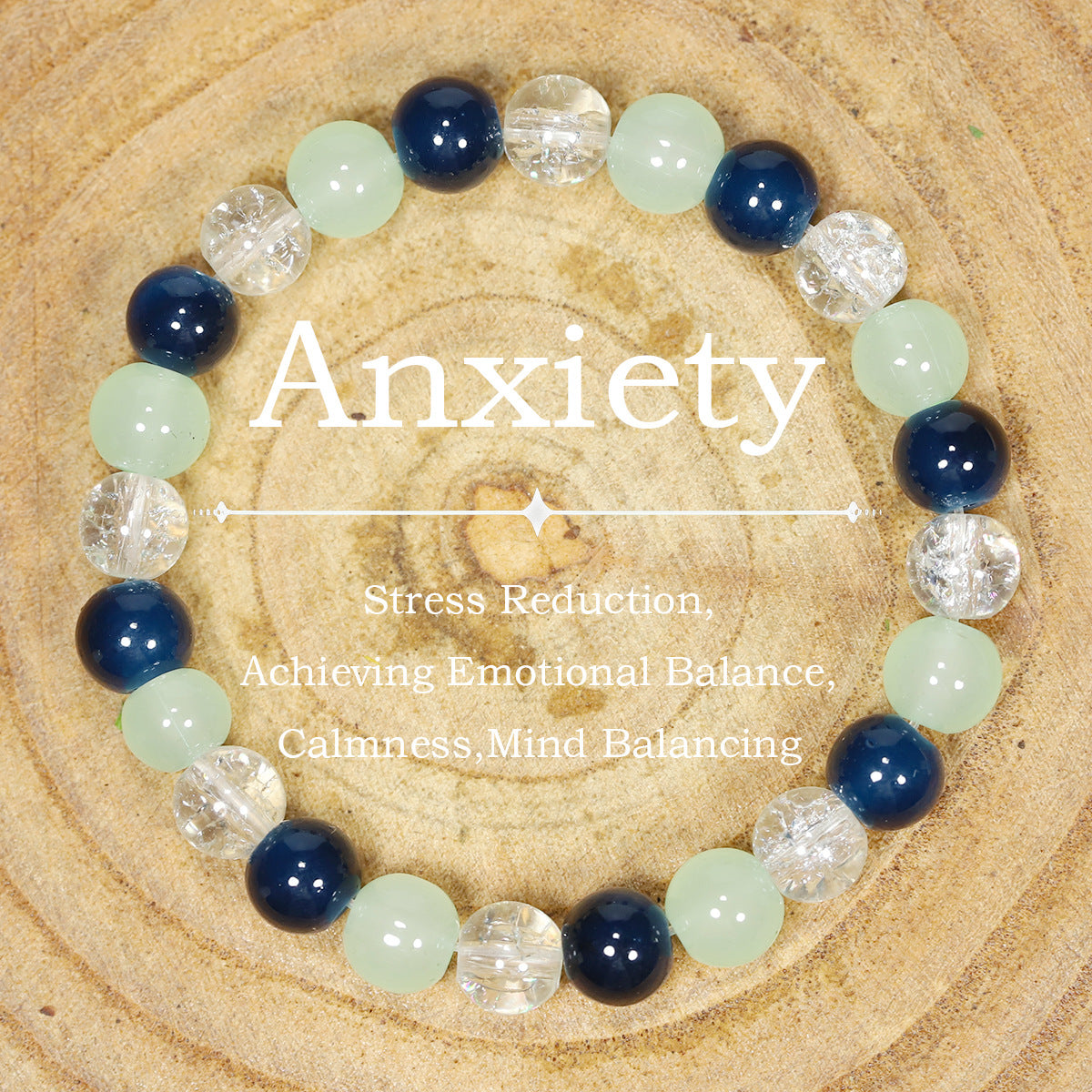 Tigereye Natural Stone Beaded Crystal Unisex Bracelet