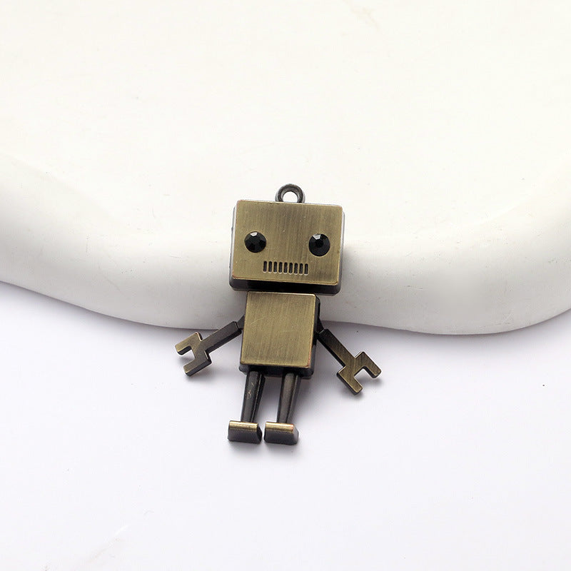 Minority Creative Dinosaur Windmill Bear Alloy Fashion Street Pendants