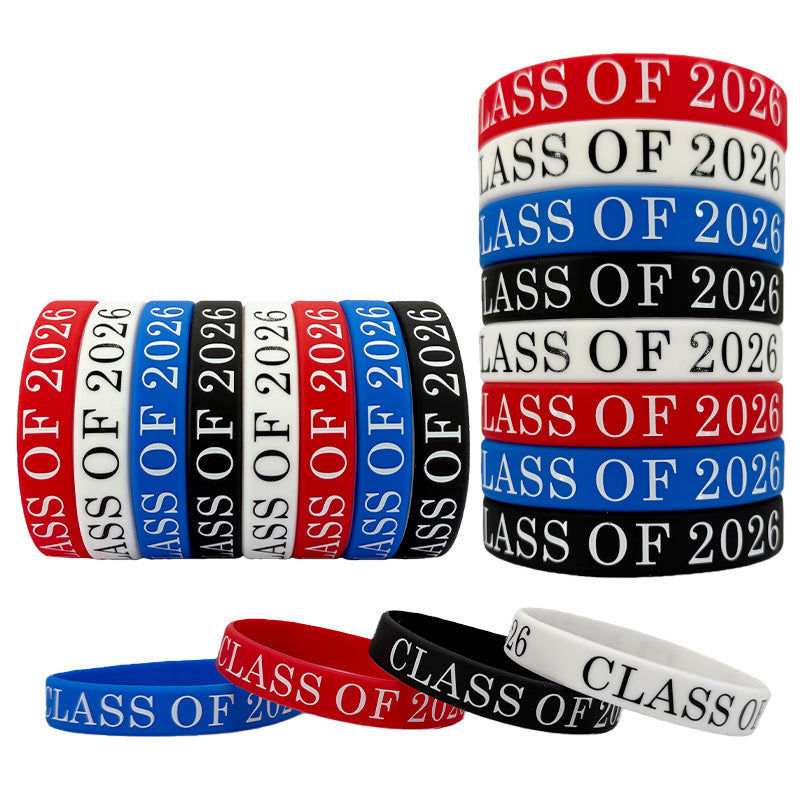 Graduation Party Gift Silicone Adult Activity Bracelet