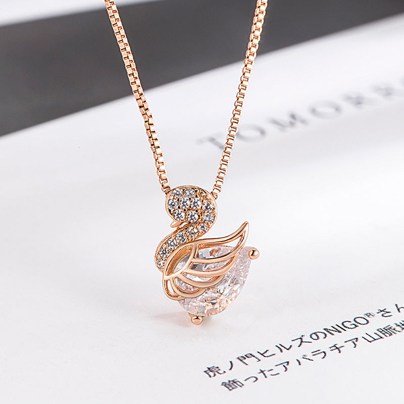 Women's Swan For Light Luxury Minority Design Necklaces