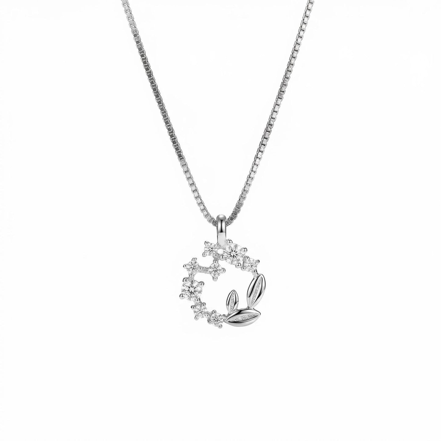 Female Flower Clavicle Chain Neck Simple Light Luxury High Sense Necklaces